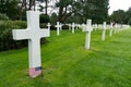 Headstone of an unmarked grave and unknown soldier at the American Cemetery at Omaha Beach