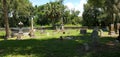 Headstones at Oak Hill Cemetery Bartow, Florida