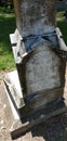 Headstones at Oak Hill Cemetery Bartow, Florida