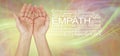 The healing hands of an empath Word Cloud