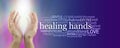 Healing Hands Word Cloud Royalty Free Stock Photo