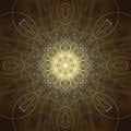 Healing Mind Mandala Light Symmetry Ornament Background Pattern