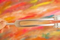 Tuning fork Royalty Free Stock Photo