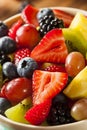 Heallthy Organic Fruit Salad Royalty Free Stock Photo