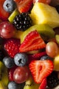 Heallthy Organic Fruit Salad Royalty Free Stock Photo