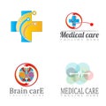 Healt care and medical icon, pharmaceutical medicine symbol, doctor stethoscope logo, healthy lung, bowel, human anatomy ,