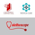 Healt care and medical icon, pharmaceutical medicine symbol, doctor stethoscope logo, healthy lung, bowel, human anatomy ,