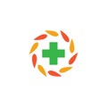 Healt logo template icon