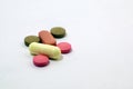 Capsule,tablet,pain,aspirin,antibiotic,vitamin,pills,medicine Royalty Free Stock Photo