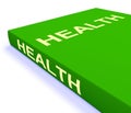 Health Book Shows Books About Healthy Lifestyle