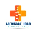 Health care sign logo concept people logo