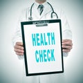 Health check Royalty Free Stock Photo