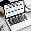 Health Check Form Claim History Record Concept Royalty Free Stock Photo