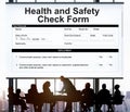 Health Check Form Claim History Record Concept Royalty Free Stock Photo