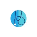 Health check tool simple color icon. vector design