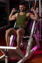 Health Club Leg Press Machine Royalty Free Stock Photo