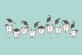 Health dental care concept