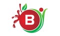 Health Fruit Juice Initial B Royalty Free Stock Photo