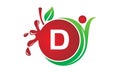 Health Fruit Juice Initial D Royalty Free Stock Photo