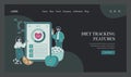 Health Gamification. Flat Vector Illustration