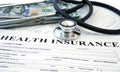 Health insurance Royalty Free Stock Photo