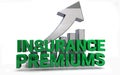 Health Insurance Premiums Rising Royalty Free Stock Photo