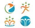 Health life and Fun logo