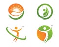 Health life and Fun logo