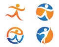 Health life and Fun logo