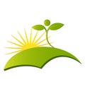 Health nature logo