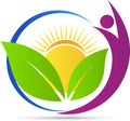 Health nature logo