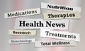 Health News Headlines Newspaper Reports