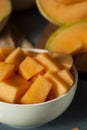 Health Organic Orange Cantaloupe