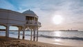 Health Resort Balneario de la Playa de La Caleta beach in Cadiz, Andalusia, Spain