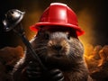 Ai Generated illustration Wildlife Concept of Health and safety mole