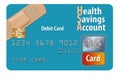 This is a health savings account debit card.