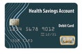 This is a health savings account debit card.