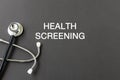 Health screening