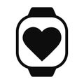 Health smart watch icon