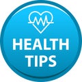 Health tips button