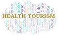 Health Tourism word cloud