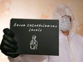 Healthcare concept about Serum Catecholamines Levels with inscription on the sheet Royalty Free Stock Photo