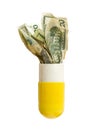 Healthcare costs concept Royalty Free Stock Photo