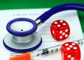 Healthcare Gamble Royalty Free Stock Photo