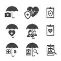 Healthcare Insurance Icons