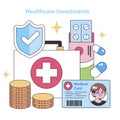 Healthcare investment. Prioritizing medical resources and personal Royalty Free Stock Photo