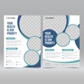 Healthcare and medical flyer template