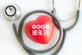 Healthcare medical Good health food Healthy medical equipment on