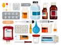 Healthcare Medication Icons Collection