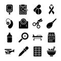 Healthcare and Medication Icons